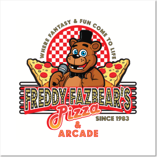 Freddy Fazbear's Pizza Since 1983 Lts Posters and Art